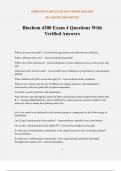 Biochem 4300 Exam 4 Questions With Verified Answers