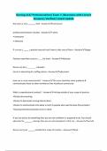 Nursing 112&sol; Professionalism&sol; Exam 3 &vert;Questions with Correct Answers&vert; Verified&vert; Latest Update