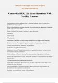 Concordia BIOL 226 Exam Questions With Verified Answers