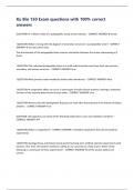 Ku Bio 150 Exam questions with 100&percnt; correct answers