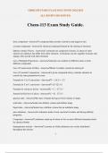 Chem-113 Exam Study Guide&period;