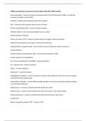 CNRN Exam Questions and Answers Latest Update 2024-2025 &lpar;100&percnt; Solved&rpar;