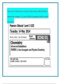 Pearson Edexcel as level Chemistry &lpar;8CH0&sol;01&rpar; question paper 1 june 2024 merged with mark scheme