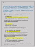 ATI RN COMPREHENSIVE PREDICTOR EXAM FORM A B  &C&vert;&vert; LATELY UPDATED QUESTIONS AND 100&percnt; CORRECT  ANSWERS ALREADY GRADED A&plus;&vert;&vert; LATEST AND  COMPLETE UPDATE 2025 WITH VERIFIED SOLUTIONS&vert;&vert;  ASSURED PASS&excl;&excl;