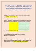 ABRET EEG EXAM PART  1&2 ACTUAL TESTBANK EXAM LATEST VERSION 2024 COMPLETE QUESTIONS AND CORRECT DETAILED ANSWERS &lpar;VERIFIED ANSWERS&rpar; &vert;ALREADY GRADED A&plus;&vert;&vert;BRAND NEW&period;