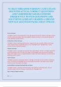 NC BLET FIREARMS VERSION 1 AND 2 EXAM  2025 WITH ACTUAL CORRECT QUESTIONS  AND VERIFIED DETAILED ANSWERS  &vert;FREQUENTLY TESTED QUESTIONS AND  SOLUTIONS &vert;ALREADY GRADED A&plus;&vert;BRAND  NEW&excl;&excl;&vert;GUARANTEED PASS&vert;LATEST UPDATE