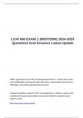 LCHI 466 EXAM 1 &lpar;MIDTERM&rpar; 2024-2025 Questions And Answers Latest Update