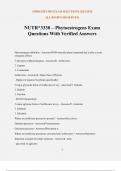 NUTR&ast;3330 &ndash; Phytoestrogens Exam Questions With Verified Answers