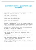 XACTIMATE EXAM 2 QUESTIONS AND ANSWERS&period;