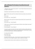 ASE-A8 Engine Performance Exam Questions and Answers&period;