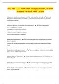 BYU REL C 225 MIDTERM Study Questions&comma; all with Answers Verified 100&percnt; Correct