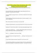 NAUI Nitrox Diver Exam Questions with 100&percnt; Verified Correct Answers 2025