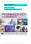 TEST BANK For&semi; Pharmacology for Nurses-A Pathophysiologic Approach&comma; 7th Edition &lpar;Adams&comma; 2024&rpar;&comma; Chapters 1 - 50  