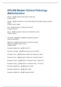 CPL250 EXAM PACKAGE DEAL SCORED A&plus;