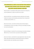 MULTIDIMENSIONAL CARE III - EXAM 1 REVIEW WITH COMPLETE QUESTIONS WITH ANSWERS LATEST UPDATED 100&percnt; VERIFIED SOLUTIONS &lpar; ALREADY GRADED A&plus;&rpar;&lpar;2024-2025&rpar;