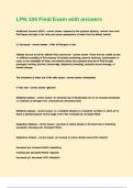 LPN 104 Final Exam with answers