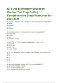 ILTS 305 Elementary Education Content Test Prep Guide &lowbar; Comprehensive Study Resource