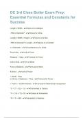 DC 3rd Class Boiler Exam Prep&lowbar; Essential Formulas and Constants for Success - Copy