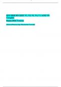 2019 HESI RN EXIT V1&comma; V2&comma; V3&comma; V4&comma; V 5 AND V8 Complete Exams 2024 Versions Advanced Pharmacology &lpar;Chamberlain University&rpar;