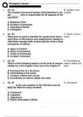 ALL FIREFIGHTER 2 EXAM&comma; 100 QUESTIONS AND CORRECT DETAILED ANSWERS WITH RATIONALES &lpar;VERIFIED ANSWERS&rpar; &vert;ALREADY GRADED A&plus;