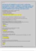 MN 552 EXAM VERSION 1& 2&vert;&vert; LATELY UPDATED  QUESTIONS AND 100&percnt; CORRECT ANSWERS ALREADY  GRADED A&plus;&vert;&vert; LATEST AND COMPLETE UPDATE 2025  WITH VERIFIED SOLUTIONS&vert;&vert; ASSURED PASS&excl;&excl;