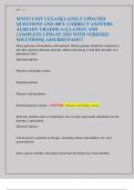 MN553 UNIT 3 EXAM&vert;&vert; LATELY UPDATED  QUESTIONS AND 100&percnt; CORRECT ANSWERS  ALREADY GRADED A&plus;&vert;&vert; LATEST AND  COMPLETE UPDATE 2025 WITH VERIFIED  SOLUTIONS&vert;&vert; ASSURED PASS&excl;&excl;&excl;
