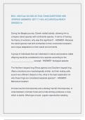 BIOL-1033 Exam &num;4 2024 ACTUAL EXAM QUESTIONS AND  VERIFIED ANSWERS &sol;GET IT 100&percnt; ACCURATE&vert;ALREADY  GRADED A&plus;