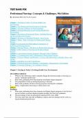 Test Bank for Professional Nursing Concepts & Challenges&comma; 9th Edition&comma; Beth Black