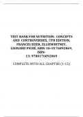 TEST BANK FOR NUTRITION&colon; CONCEPTS AND CONTROVERSIES&comma; 5TH EDITION&comma; FRANCES SIZER&comma; ELLIEWHITNEY&comma; LEONARD PICH&Eacute;&comma; ISBN-10&colon; 0176892869&comma; ISBN- 13&colon; 9780176892869