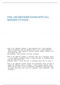 Phil 106 Midterm exam