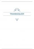 Samenvatting -  Trainingsleer &lpar;2759GENRVK&rpar;