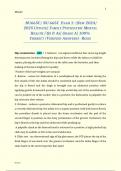   NU665C&sol; NU 665C  EXAM 1&colon; &lpar;NEW 2024&sol; 2025 UPDATE&rpar; FAMILY PSYCHIATRIC MENTAL HEALTH &vert; QS & AS&vert; GRADE A&vert; 100&percnt; CORRECT &lpar;VERIFIED ANSWERS&rpar;- REGIS