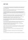 CBT 222 QUESTIONS AND ANSWERS 2024