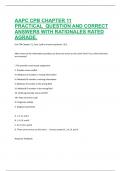 AAPC CPB Chapter 11 Practical