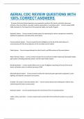 Aerial CDC Review Questions