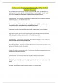 Aerial CDC Review Questions with 100&percnt; Verified Correct Answers