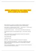 AERIAL APPARATUS CDC MAIN TEST WITH COMPLETE ANSWERS&period;