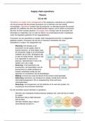 Samenvatting Supply Chain management &plus; hoorcolleges