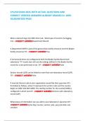 CPL250 EXAM 2025 WITH ACTUAL QUESTIONS AND CORRECT VERIFIED ANSWERS ALREADY GRADED A&plus; 100&percnt; GUARANTEED PASS&excl;     