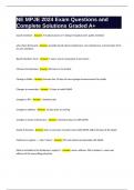 NE MPJE 2024 Exam Questions and Complete Solutions Graded A&plus;