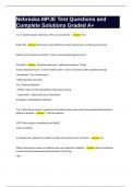 Nebraska MPJE Test Questions with Complete Solutions Graded A&plus;