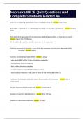 Nebraska MPJE Quiz Questions and Complete Solutions Graded A&plus;