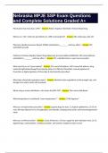 Nebraska MPJE SSP Exam Questions and Complete Solutions Graded A&plus;