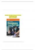 TEST BANK NANCY CAROLINE&rsquo;S EMERGENCY CARE IN THE STREETS  9TH EDITION BY NANCY L&period; CAROLINE ISBN- 1284274047&comma; ALL  CHAPTERS &vert; COMPLETE GUIDE COMPREHENSIVE AND LATEST-2024