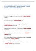 HCB 101 HM 1 EXAM AND PRACTICE 2025 WITH ACTUAL QUESTIONS AND CORRECT VERIFIED ANSWERS ALREADY GRADED A&plus; 100&percnt; GUARANTEED PASS&excl;     