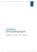 Samenvatting inleiding orthopedagogiek 2024&sol;2025
