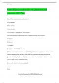 KYBOD Jurisprudence Exam Questions and Answers 100&percnt; Pass