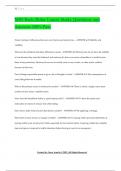 MSF Basic Rider Course Study Questions and Answers 100&percnt; Pass