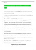 MSF Course Exam Questions and Answers 100&percnt; Pass