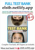 Test Bank for Developmental psychology&comma; 5th Edition by Shaffer&comma; Kip & Wood &vert;9781071895191&vert;All chapters are included &vert; Graded A&plus; &vert; LATEST UPDATES